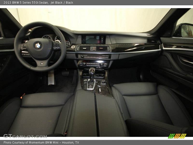 Jet Black / Black 2013 BMW 5 Series 550i Sedan