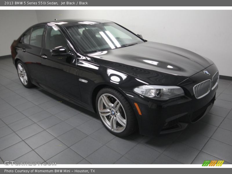 Jet Black / Black 2013 BMW 5 Series 550i Sedan