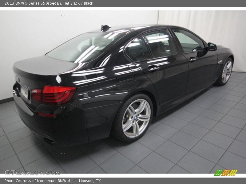 Jet Black / Black 2013 BMW 5 Series 550i Sedan