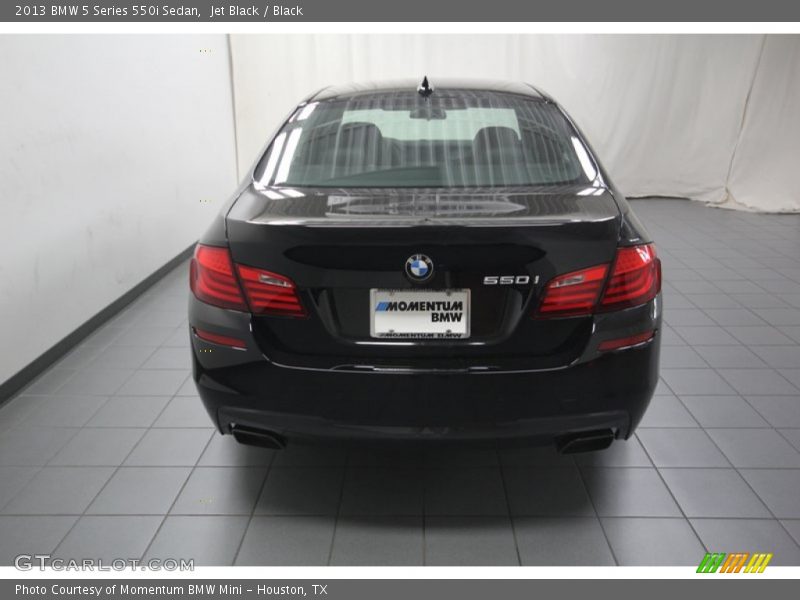 Jet Black / Black 2013 BMW 5 Series 550i Sedan