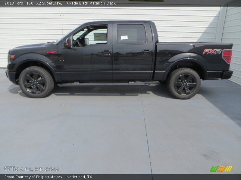 Tuxedo Black Metallic / Black 2013 Ford F150 FX2 SuperCrew