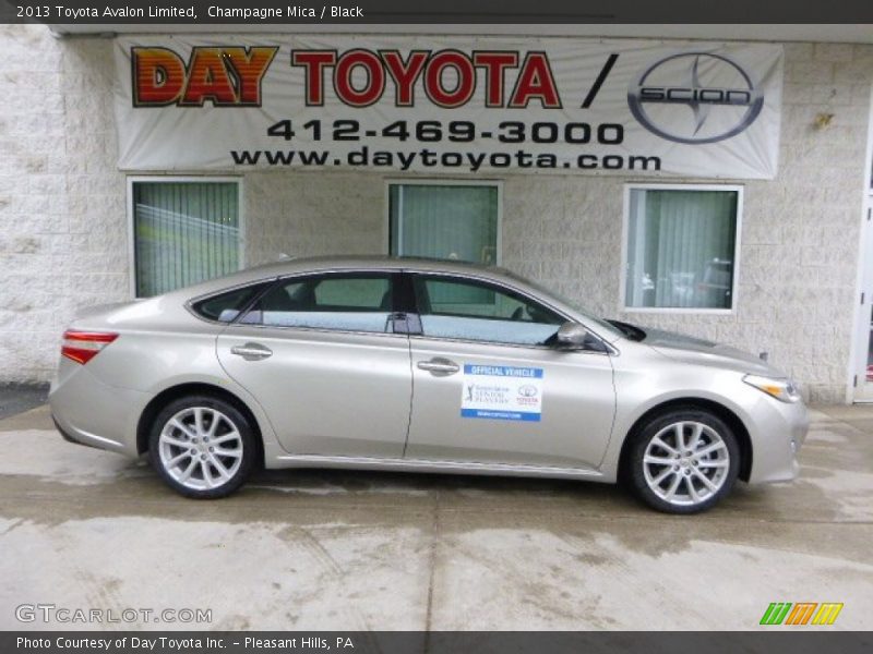 Champagne Mica / Black 2013 Toyota Avalon Limited