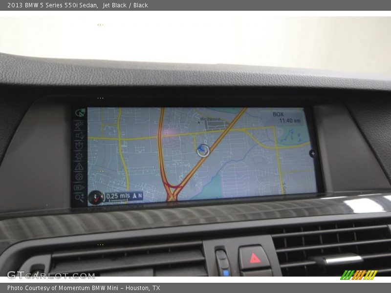 Jet Black / Black 2013 BMW 5 Series 550i Sedan