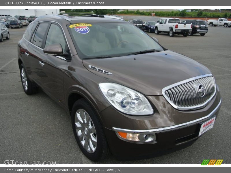 Cocoa Metallic / Cashmere/Cocoa 2011 Buick Enclave CXL