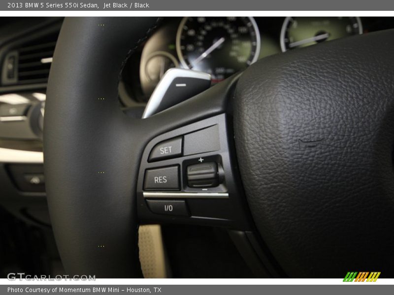 Jet Black / Black 2013 BMW 5 Series 550i Sedan