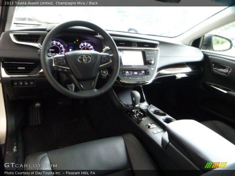 Champagne Mica / Black 2013 Toyota Avalon Limited