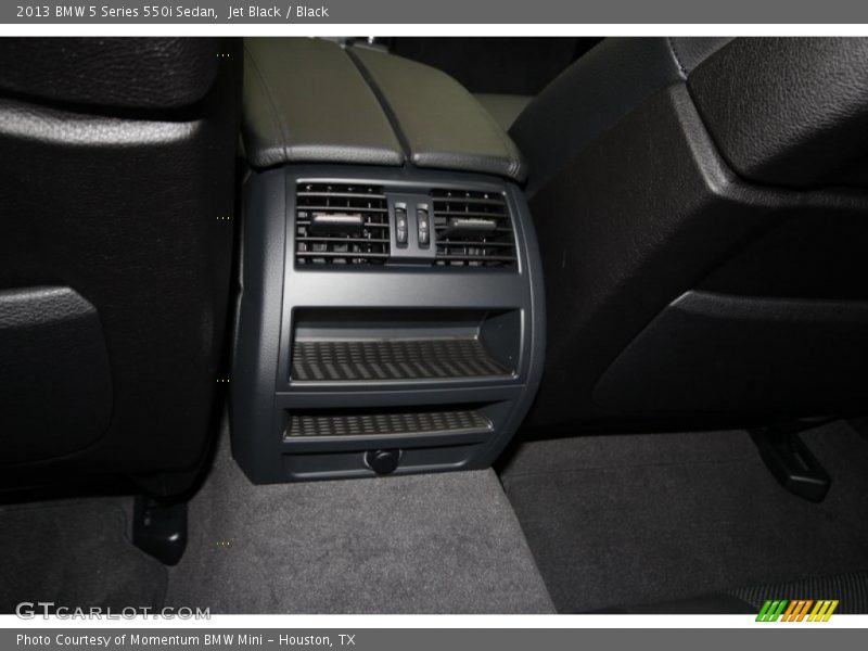 Jet Black / Black 2013 BMW 5 Series 550i Sedan