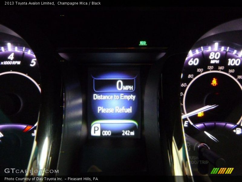 Champagne Mica / Black 2013 Toyota Avalon Limited