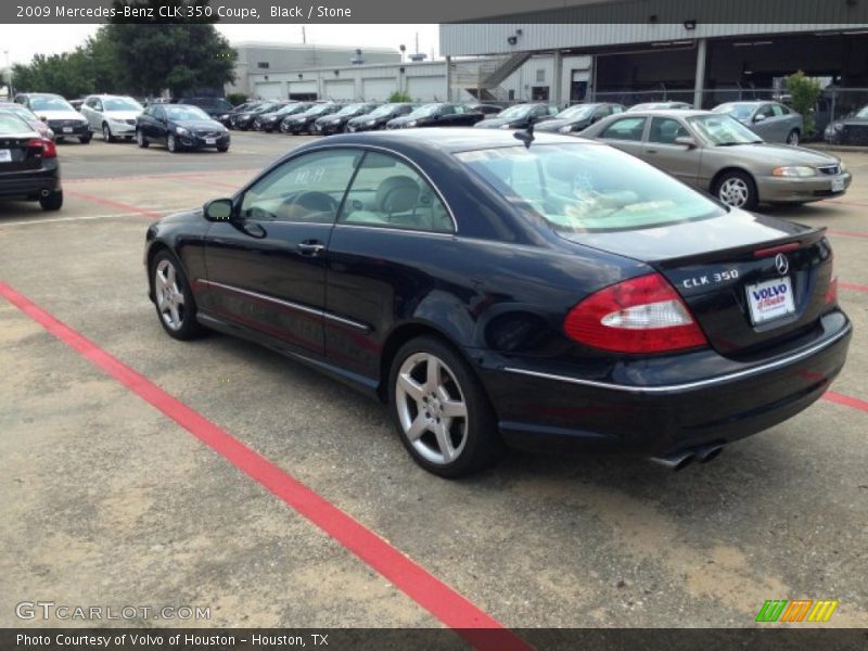 Black / Stone 2009 Mercedes-Benz CLK 350 Coupe