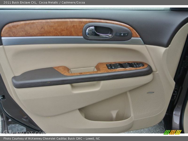 Cocoa Metallic / Cashmere/Cocoa 2011 Buick Enclave CXL