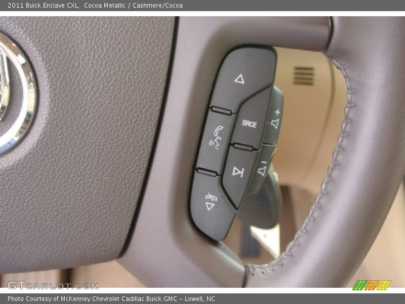 Cocoa Metallic / Cashmere/Cocoa 2011 Buick Enclave CXL