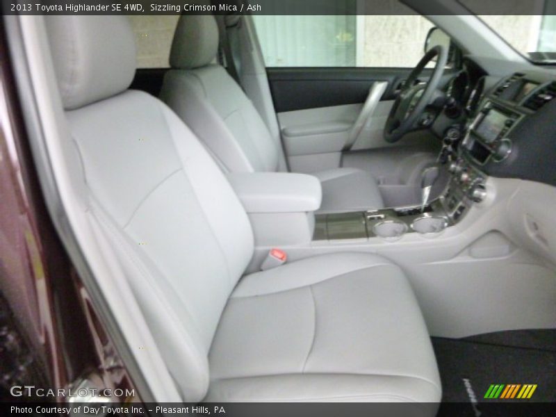 Sizzling Crimson Mica / Ash 2013 Toyota Highlander SE 4WD