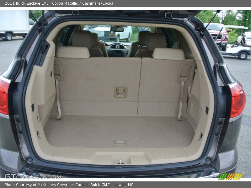 Cocoa Metallic / Cashmere/Cocoa 2011 Buick Enclave CXL