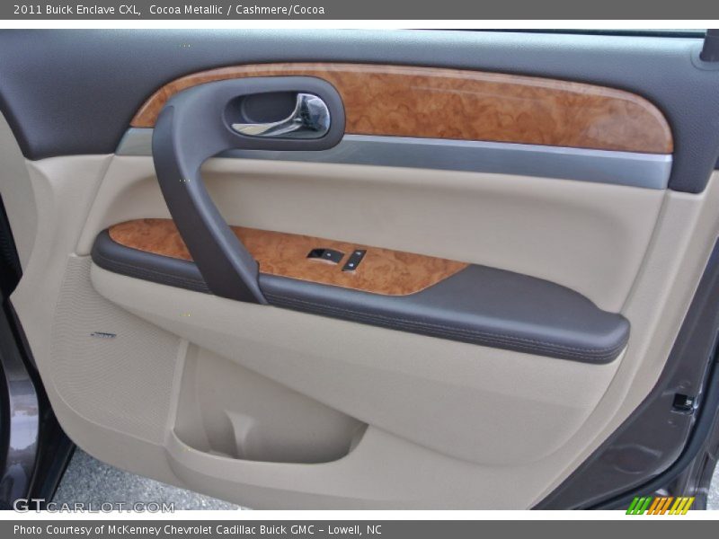 Cocoa Metallic / Cashmere/Cocoa 2011 Buick Enclave CXL