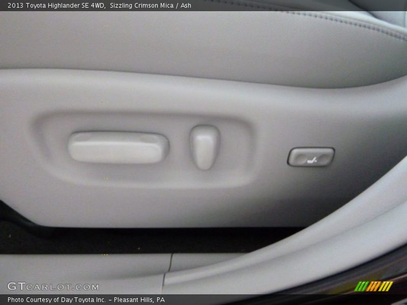 Sizzling Crimson Mica / Ash 2013 Toyota Highlander SE 4WD