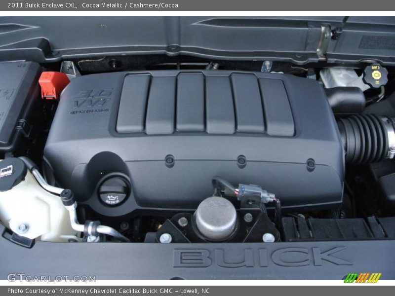 Cocoa Metallic / Cashmere/Cocoa 2011 Buick Enclave CXL