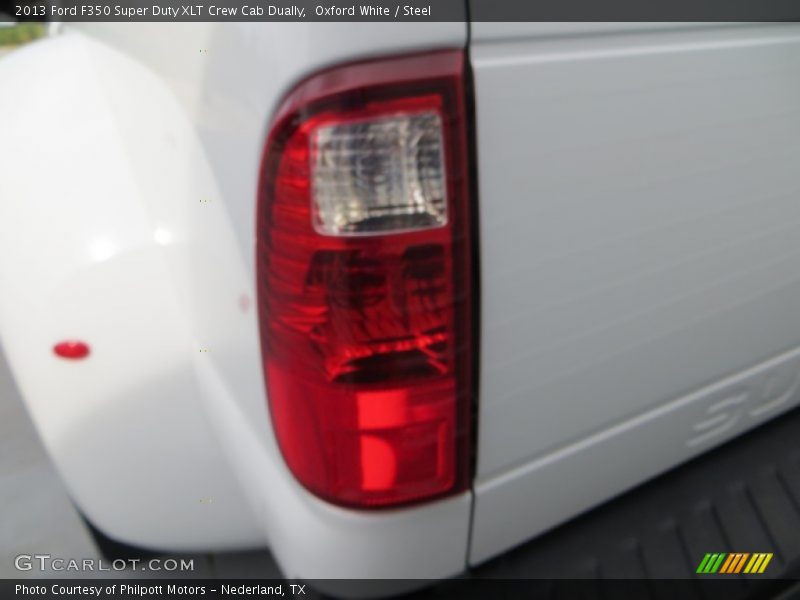 Oxford White / Steel 2013 Ford F350 Super Duty XLT Crew Cab Dually