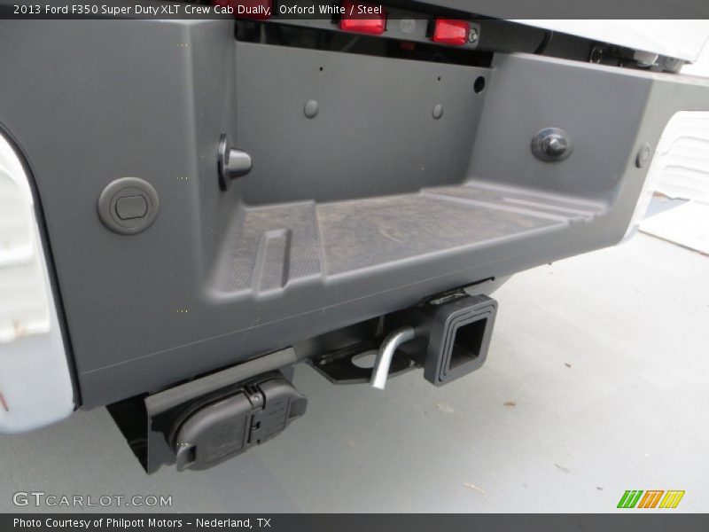 Oxford White / Steel 2013 Ford F350 Super Duty XLT Crew Cab Dually