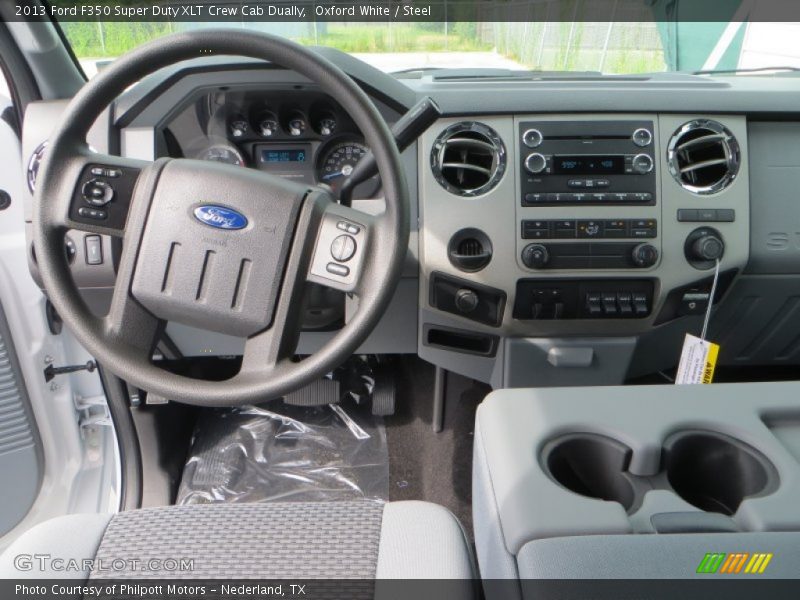 Dashboard of 2013 F350 Super Duty XLT Crew Cab Dually