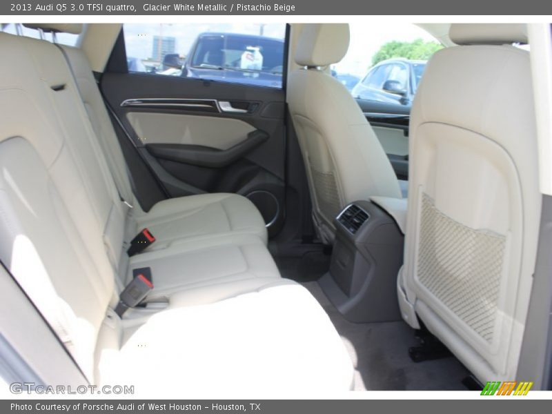 Glacier White Metallic / Pistachio Beige 2013 Audi Q5 3.0 TFSI quattro