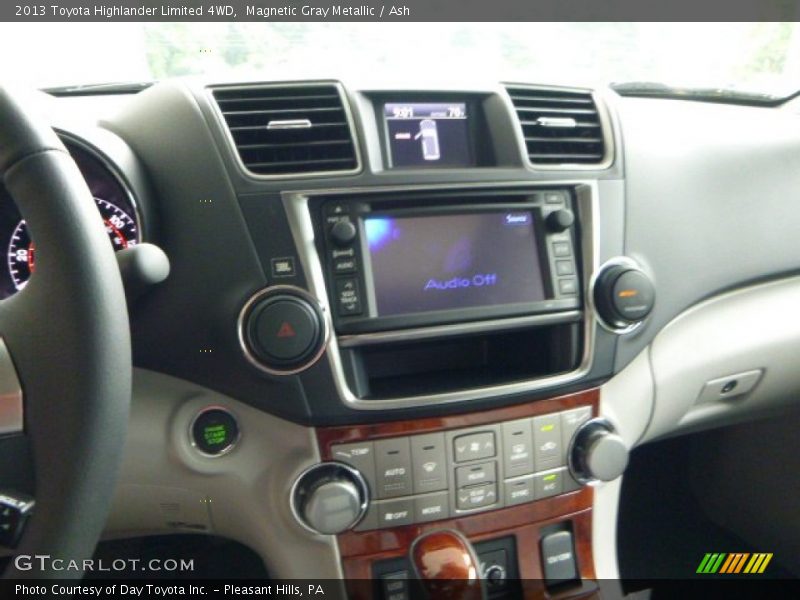 Magnetic Gray Metallic / Ash 2013 Toyota Highlander Limited 4WD