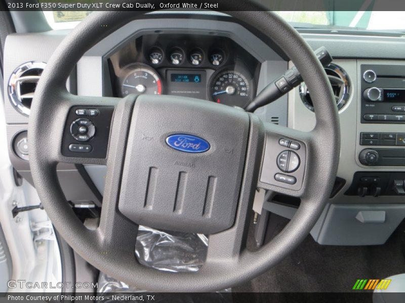  2013 F350 Super Duty XLT Crew Cab Dually Steering Wheel
