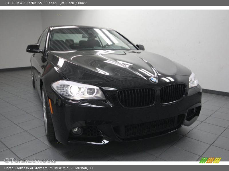Jet Black / Black 2013 BMW 5 Series 550i Sedan