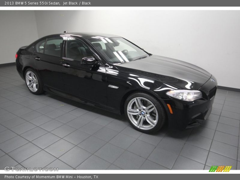 Jet Black / Black 2013 BMW 5 Series 550i Sedan