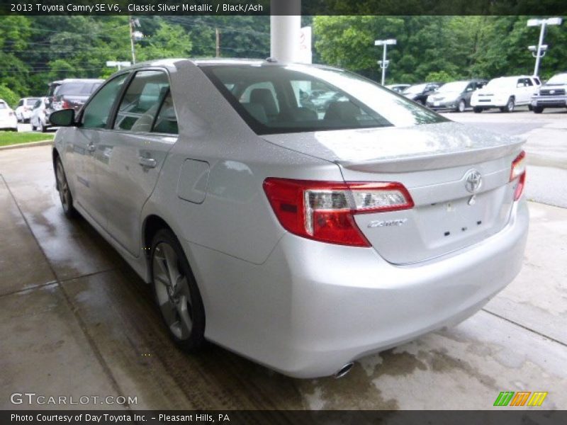 Classic Silver Metallic / Black/Ash 2013 Toyota Camry SE V6