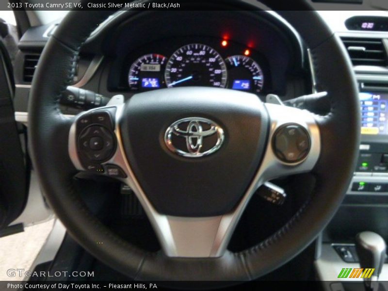 Classic Silver Metallic / Black/Ash 2013 Toyota Camry SE V6