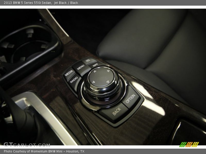 Controls of 2013 5 Series 550i Sedan