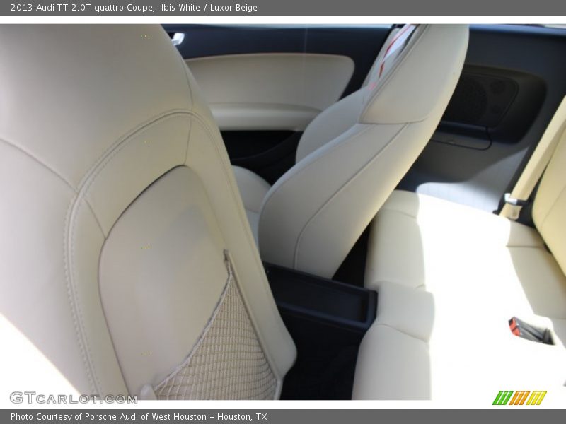 Ibis White / Luxor Beige 2013 Audi TT 2.0T quattro Coupe