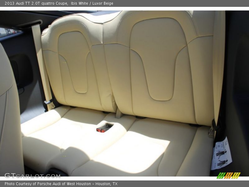 Ibis White / Luxor Beige 2013 Audi TT 2.0T quattro Coupe