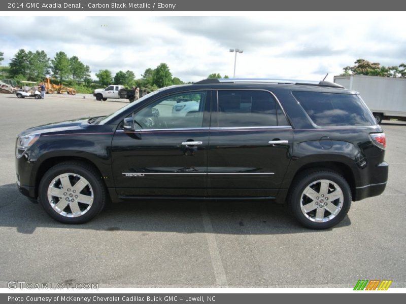 Carbon Black Metallic / Ebony 2014 GMC Acadia Denali