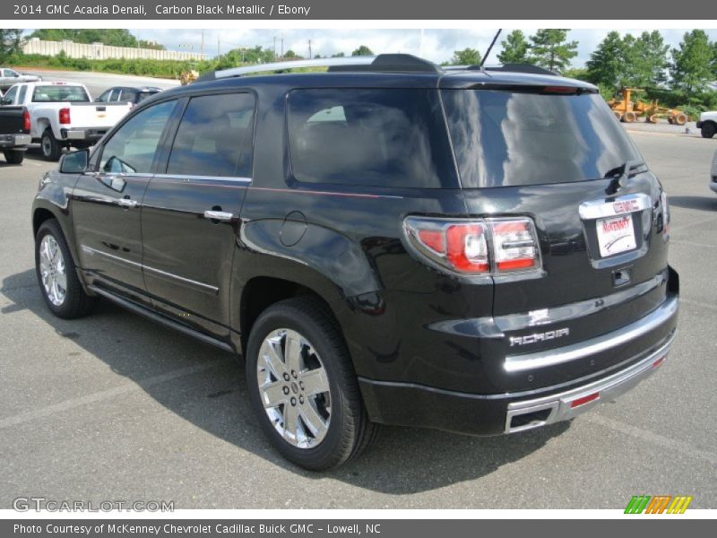 Carbon Black Metallic / Ebony 2014 GMC Acadia Denali