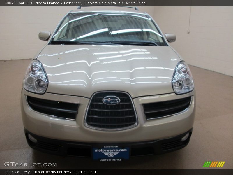 Harvest Gold Metallic / Desert Beige 2007 Subaru B9 Tribeca Limited 7 Passenger