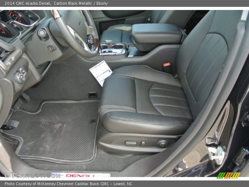 Carbon Black Metallic / Ebony 2014 GMC Acadia Denali