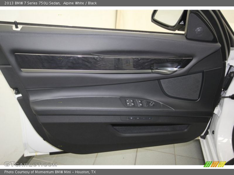Alpine White / Black 2013 BMW 7 Series 750Li Sedan