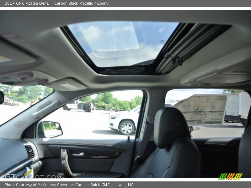 Carbon Black Metallic / Ebony 2014 GMC Acadia Denali