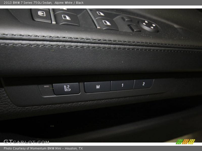 Alpine White / Black 2013 BMW 7 Series 750Li Sedan