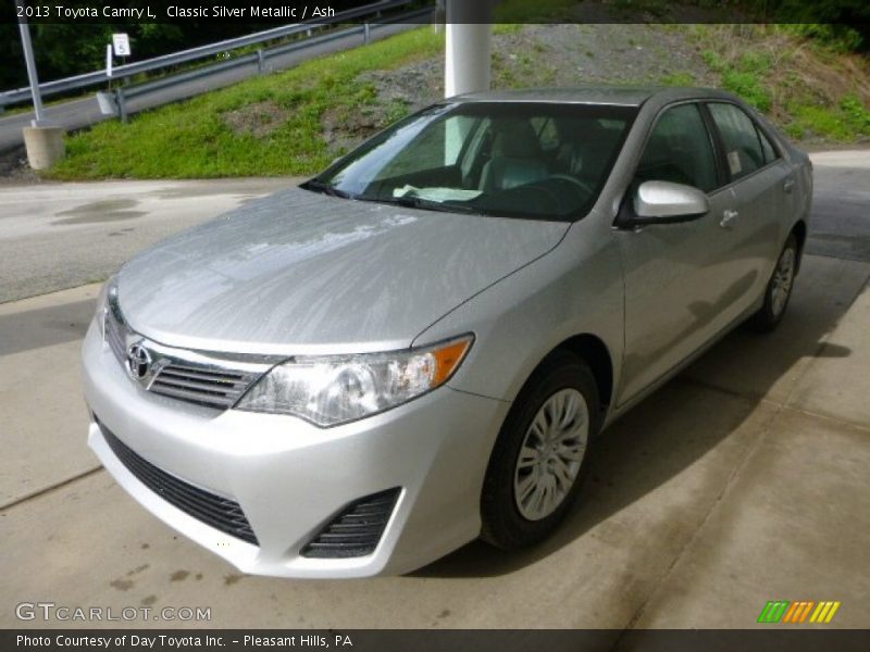 Classic Silver Metallic / Ash 2013 Toyota Camry L