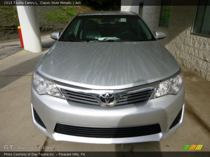 Classic Silver Metallic / Ash 2013 Toyota Camry L