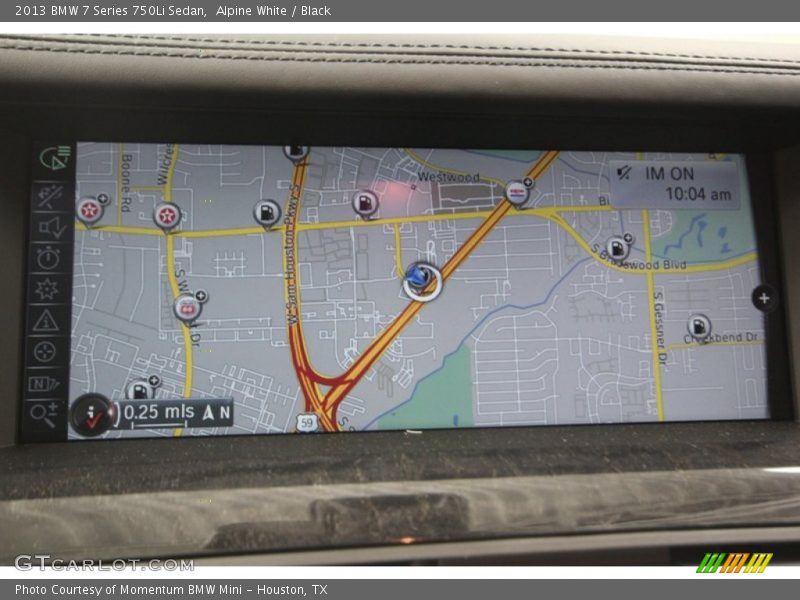 Alpine White / Black 2013 BMW 7 Series 750Li Sedan