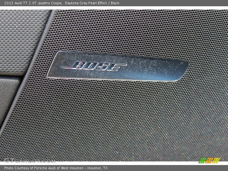 Daytona Gray Pearl Effect / Black 2013 Audi TT 2.0T quattro Coupe