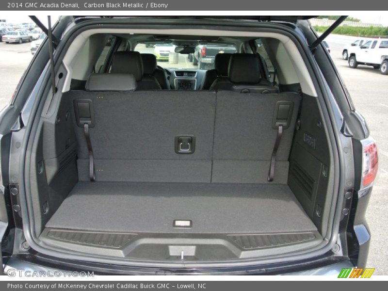 Carbon Black Metallic / Ebony 2014 GMC Acadia Denali