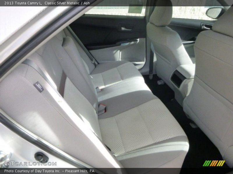Classic Silver Metallic / Ash 2013 Toyota Camry L
