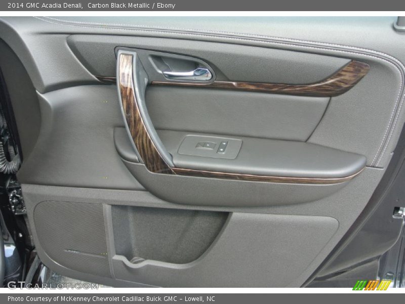 Carbon Black Metallic / Ebony 2014 GMC Acadia Denali