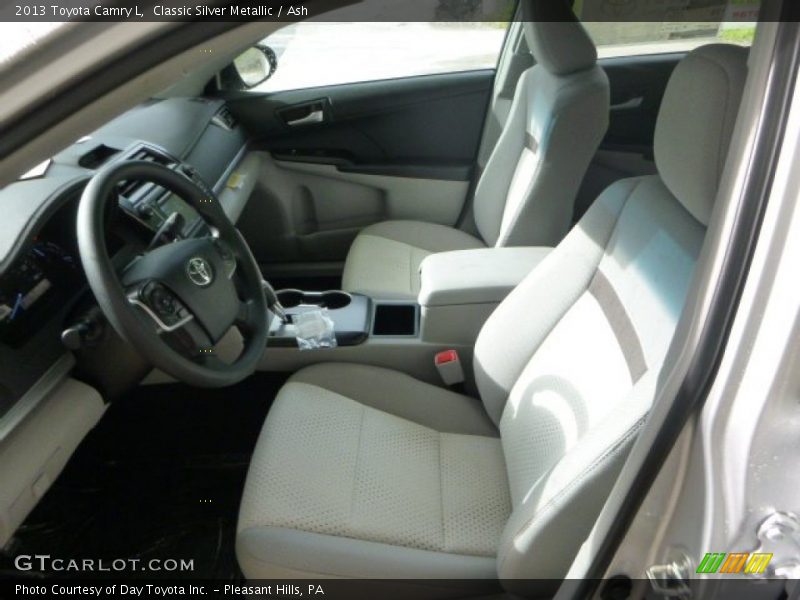 Classic Silver Metallic / Ash 2013 Toyota Camry L