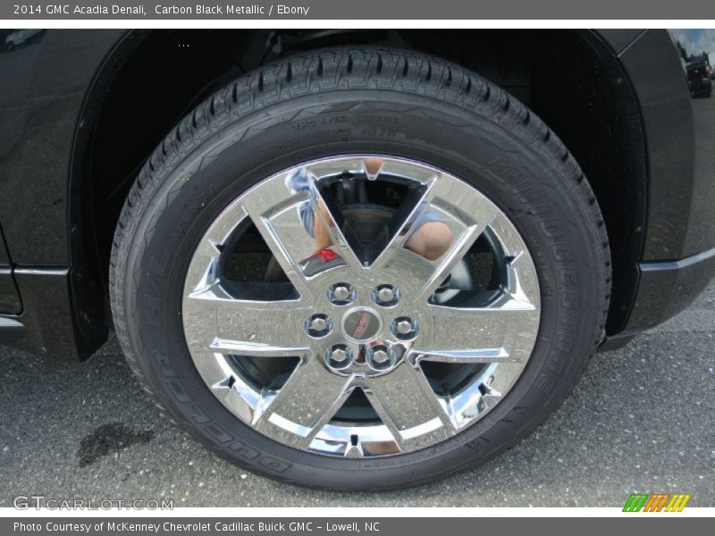 Carbon Black Metallic / Ebony 2014 GMC Acadia Denali