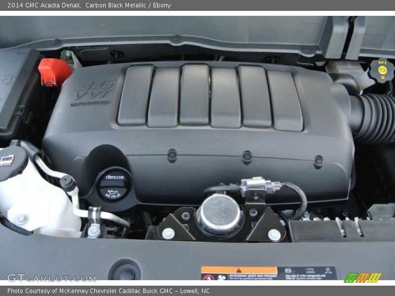 Carbon Black Metallic / Ebony 2014 GMC Acadia Denali